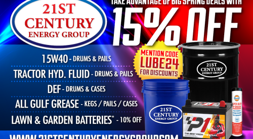 Spring Lubricant and Battery Sale